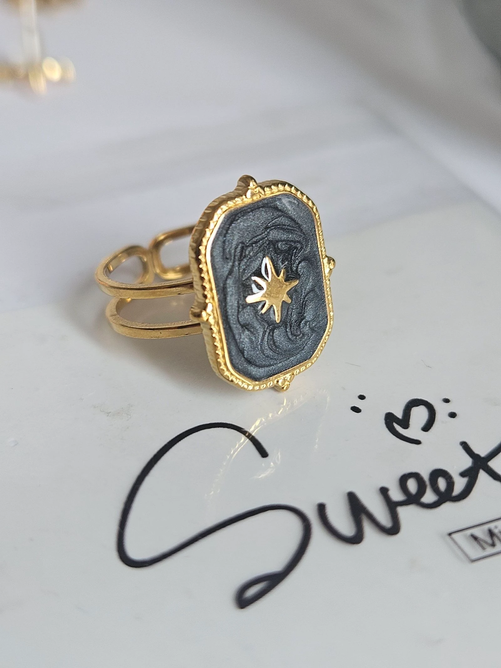 Anillo de moda en acero inoxidable – photo 3